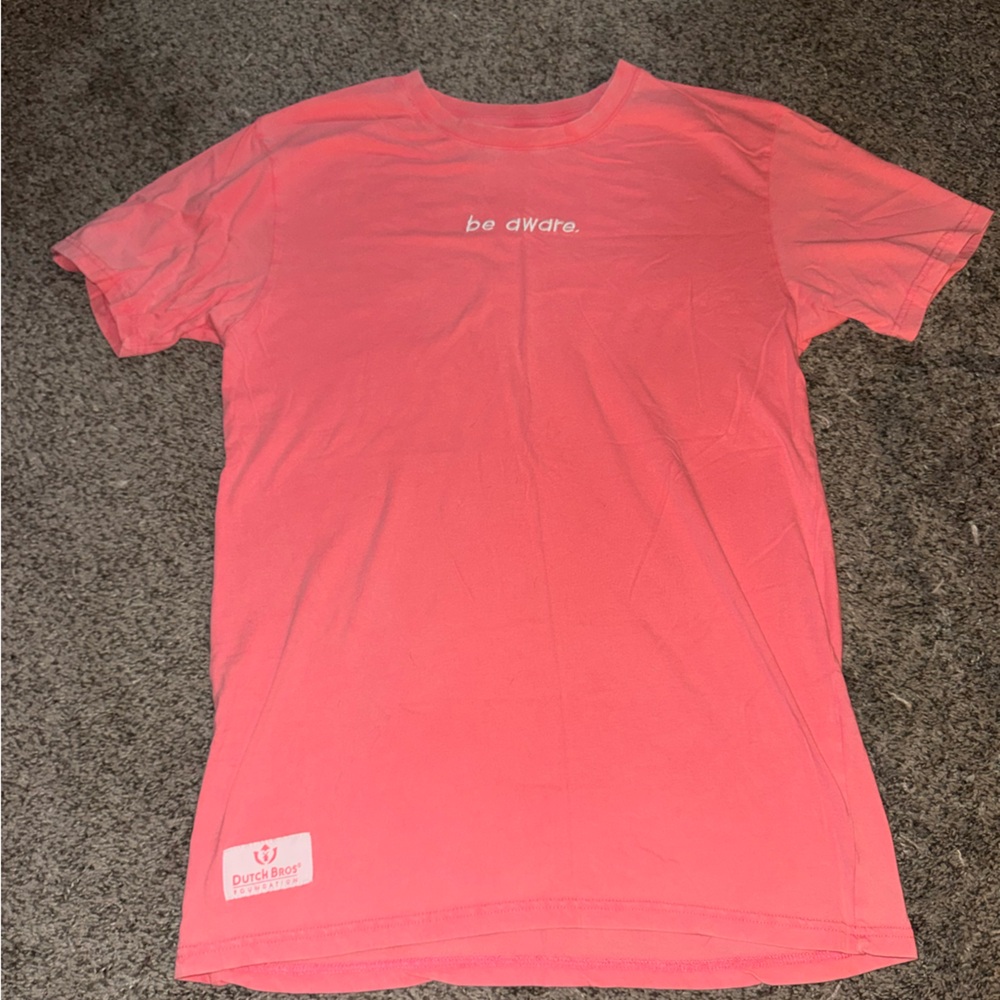 Dutch Bros Pink Short Sleeve Tee